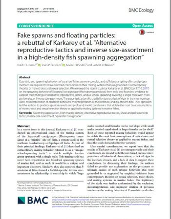 Erisman-et-alFake-Spawns_BMC_Ecol_2018